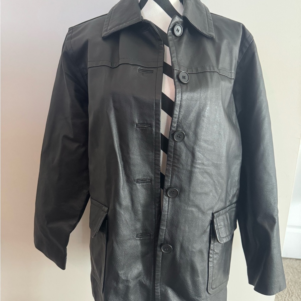 Bagatelle Black Short Trench Coat